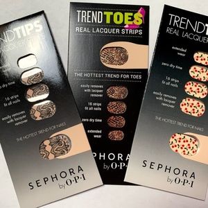 Trend tips and trend toes set/Brand New